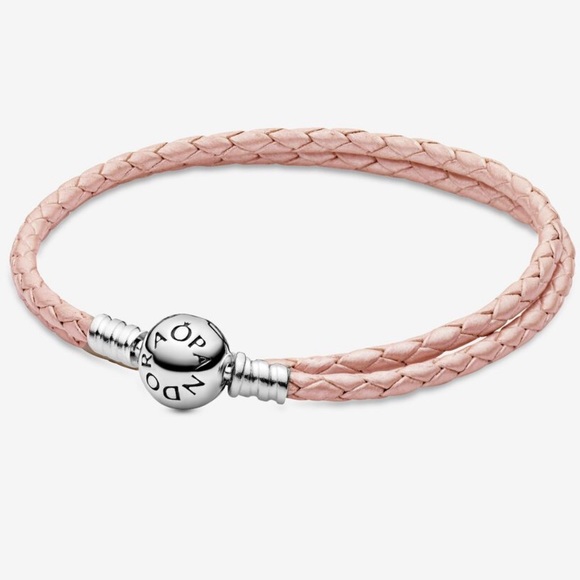 PANDORA Braided Leather Bracelet